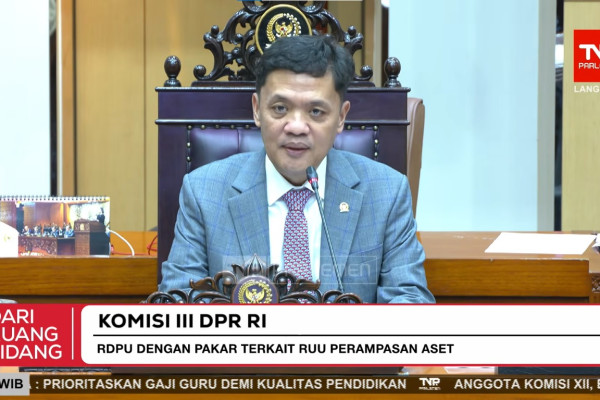 Serap Aspirasi Publik, Komisi III DPR RI Gencar Matangkan Draf RUU Perampasan Aset Terkait Tindak Pidana
